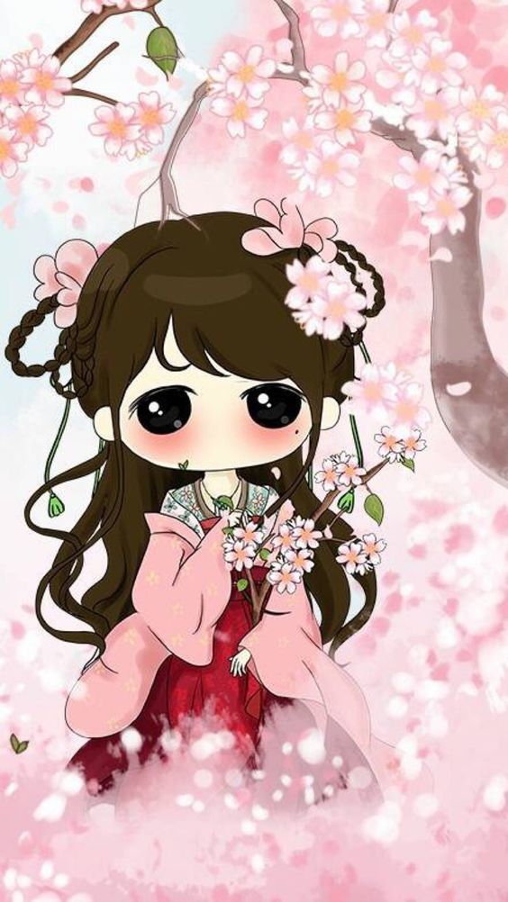 Bộ hình nền Chibi đẹp nhất | Anime, Chibi, Cô gái trong anime
